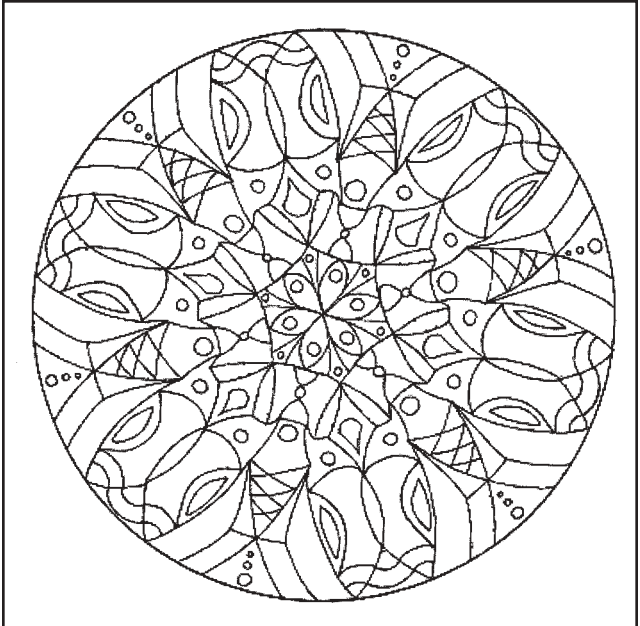 Can Coloring Mandalas Reduce Anxiety?
