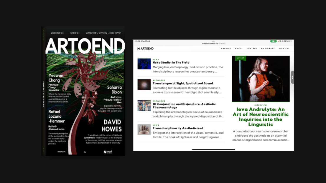 ARTOEND Magazine Officially Launches: The Intersection of Science and Possibilities of the Beauty