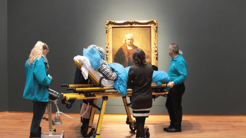 Visualising relationships between the arts and health