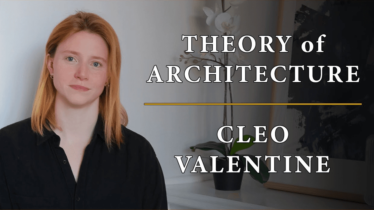 Theory of Architecture | #24 - Cleo Valentine